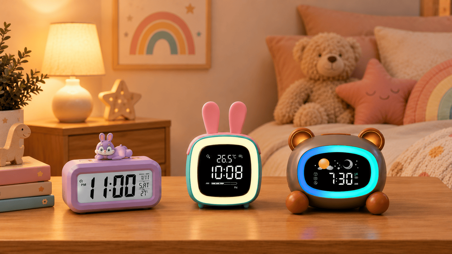 Quel réveil choisir pour un enfant selon son âge ?
