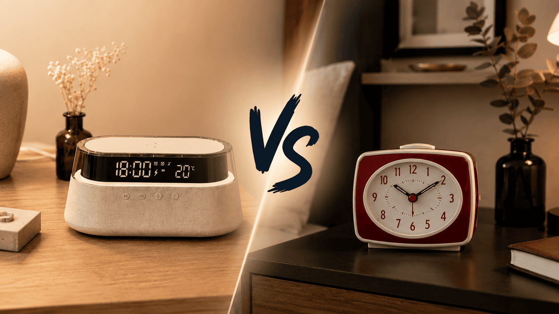 Radio réveil VS réveil classique 
