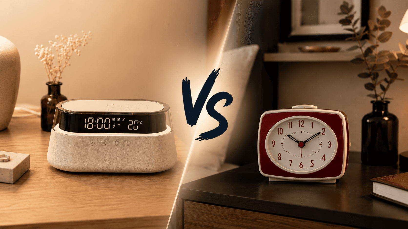 Radio réveil VS réveil classique 