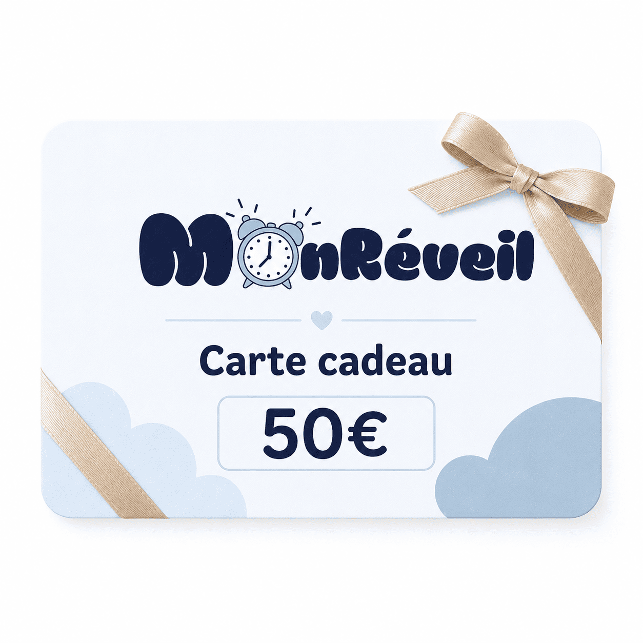 Carte Cadeau MonRéveil