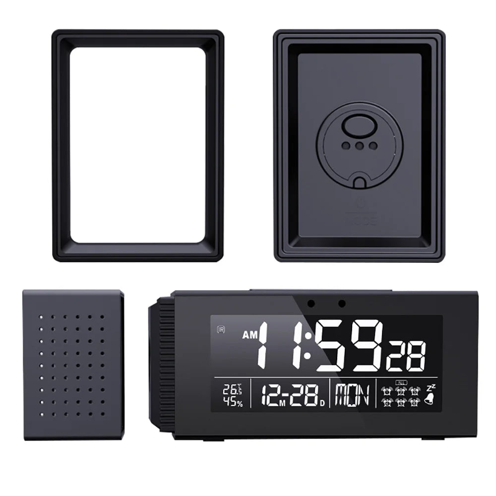 reveil enfant radio FM, RGB, snooze, luminosité réglable - monreveil.com