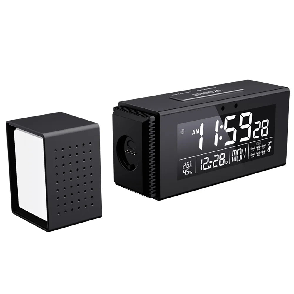 reveil enfant radio FM sur fond blanc avec luminosité réglable - monreveil.com