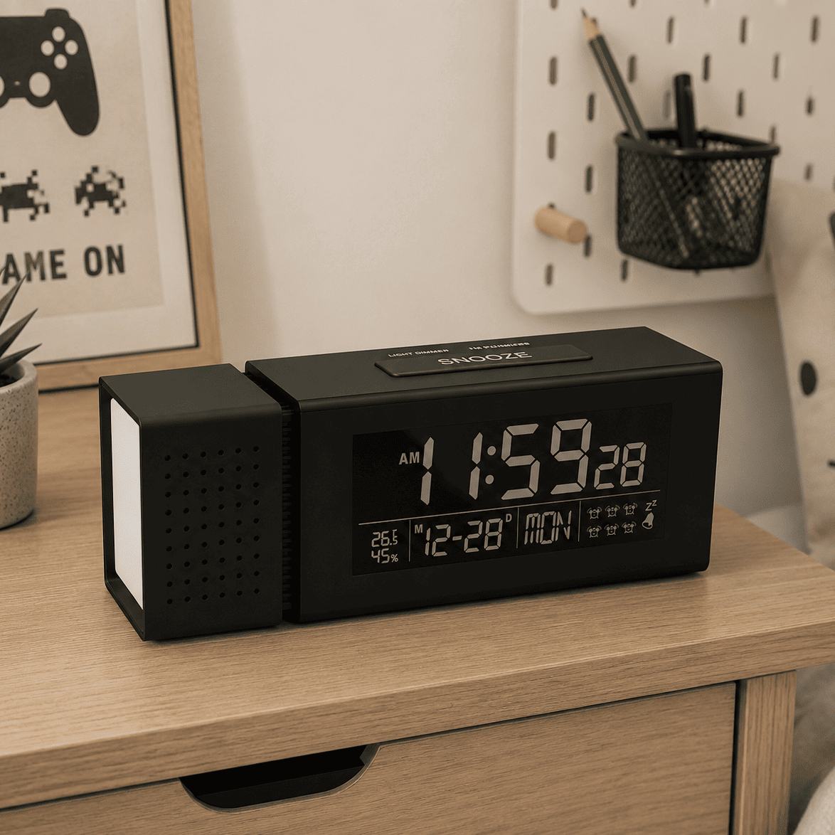 reveil enfant radio luminosités réglables - monreveil.com