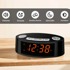 radio reveil enfant double alarme, snooze - monreveil.com