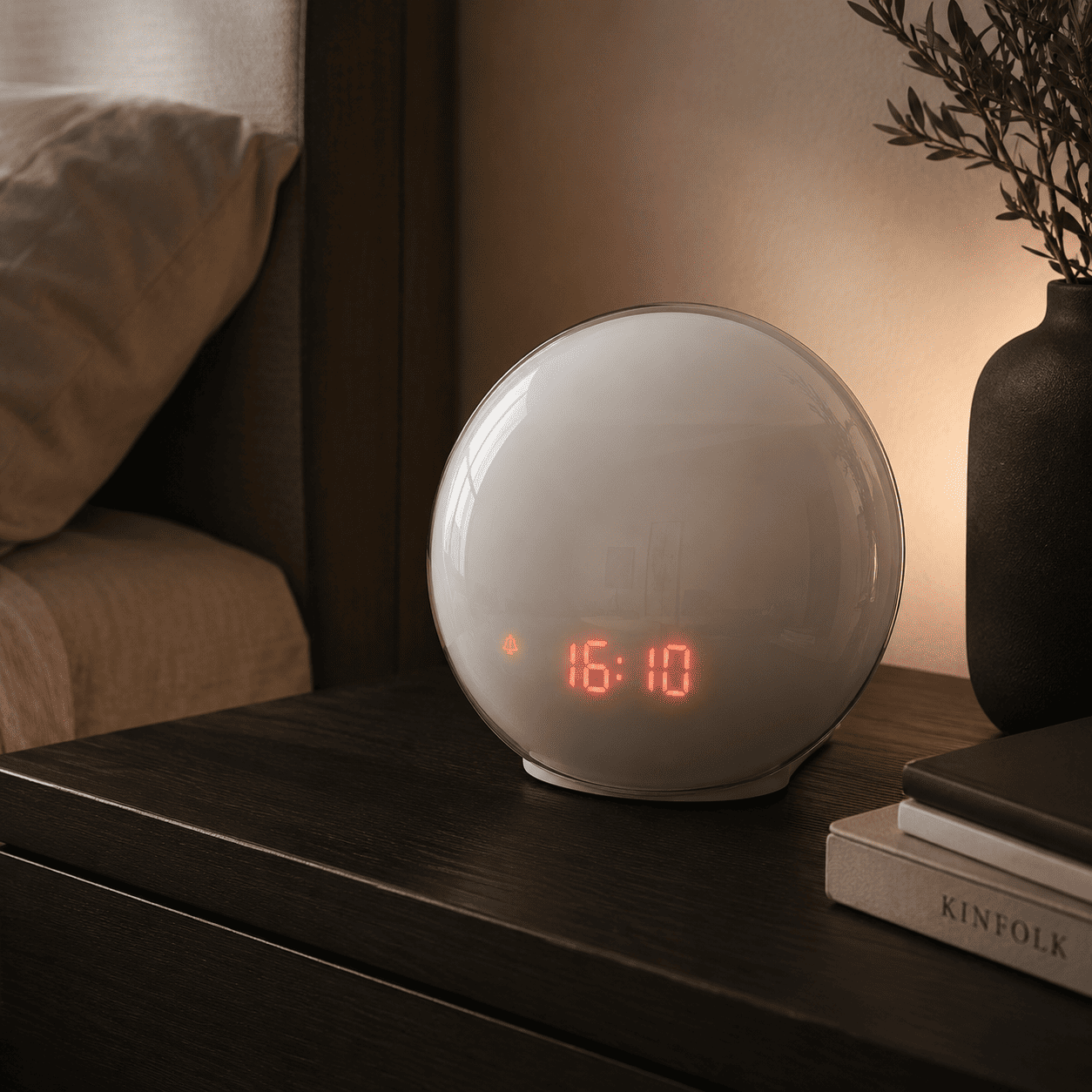 radio réveil couché de soleil, lumière progressive pas allumé - monreveil.com