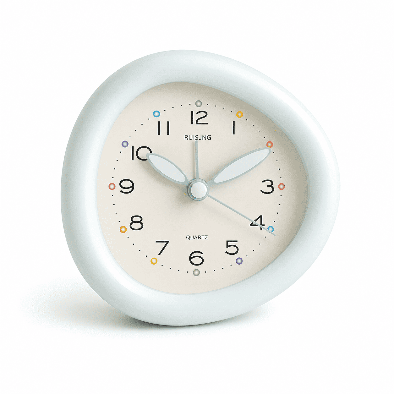 reveil enfant bleu clair sur fond blanc - monreveil.com