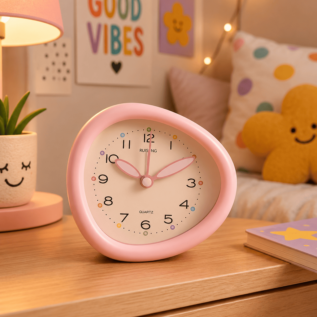 reveil enfant rose chambre enfant - monreveil.com