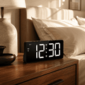 reveil connecte noir chambre adulte - monreveil.com