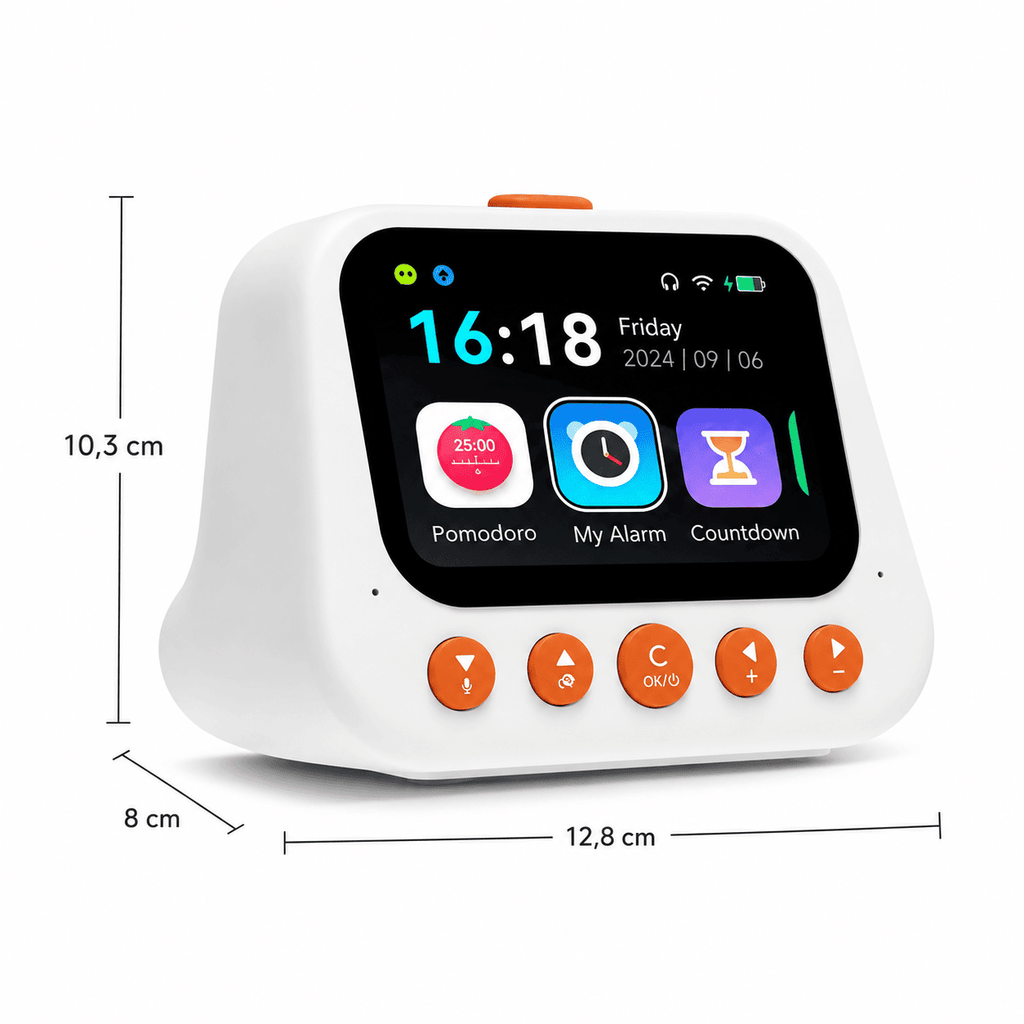 reveil enfant avec intelligence artificiel mesure du produit - monreveil.com