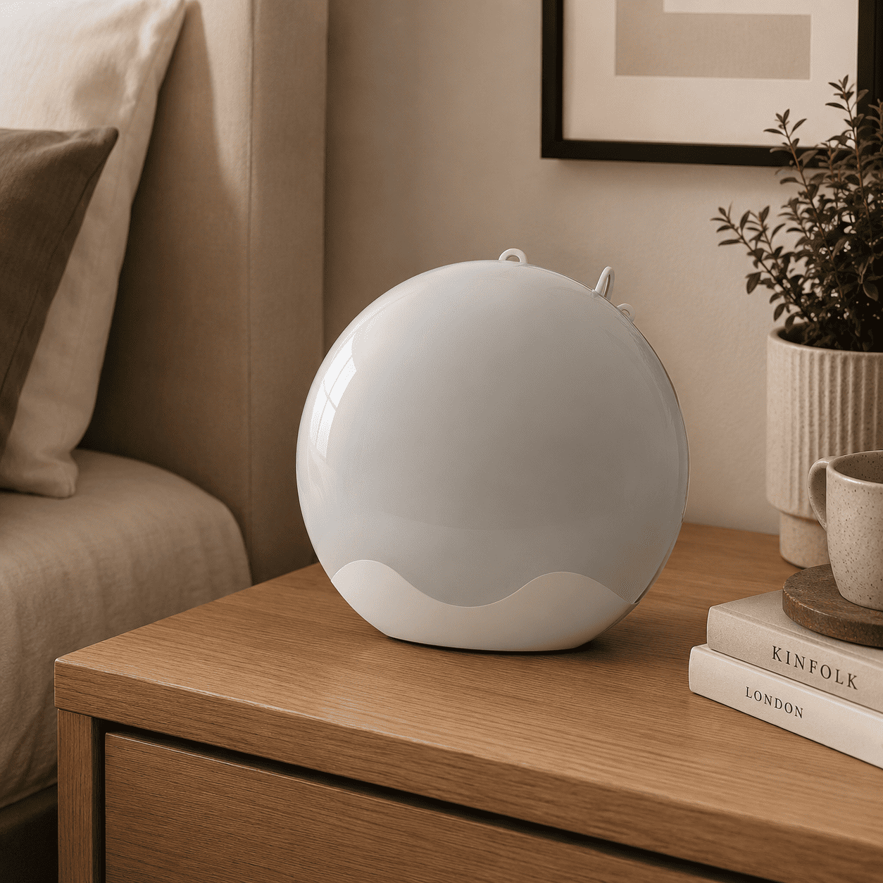 réveil couché de soleil éteint chambre adulte - monreveil.com