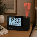 reveil projection multifonction noir chambre adulte - monreveil.com