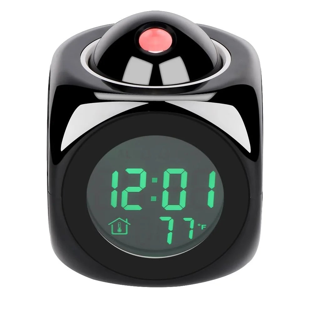 reveil cube noir sur fond blanc - monreveil.com