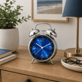 reveil horloge bleu chambre adulte - monreveil.com