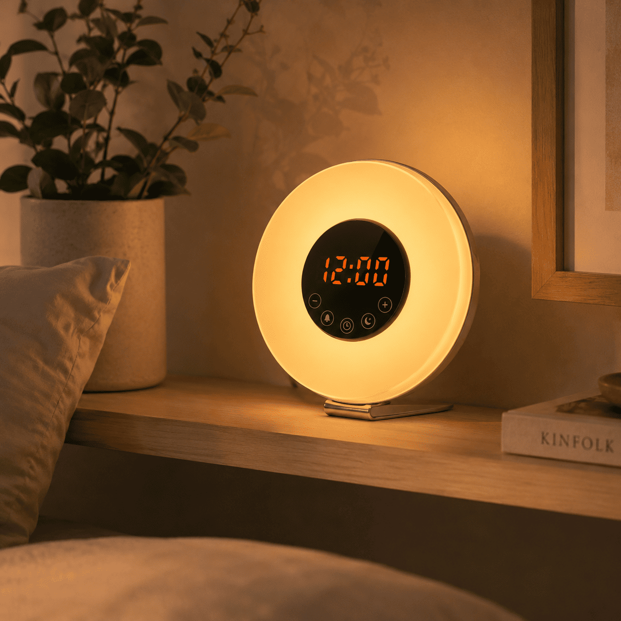 réveil couché de soleil adulte - monreveil.com
