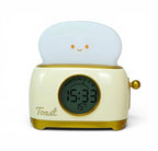 Réveil veilleuse toaster beige éteinte