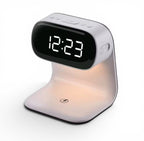 reveil connecté chargeur induction blanc - monreveil.com