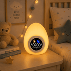 Réveil Éducatif Jour Nuit Forme Œuf Chambre - monreveil.com