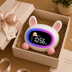 réveil veilleuse lapin dans un cadeau pour offrir - monreveil.com