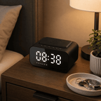 radio réveil connecté noir chambre adulte - monreveil.com